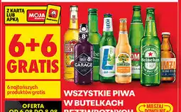 Biedronka Piwo w butelkach bezzwrotnych oferta