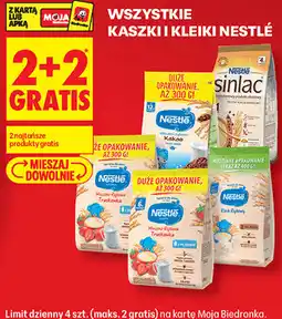 Biedronka Wszystkie kaszki i kleiki Nestlé oferta