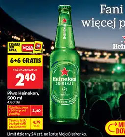 Biedronka Piwo Heineken oferta