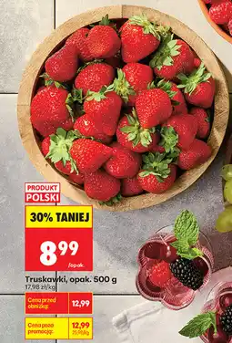 Biedronka Truskawki, opak oferta