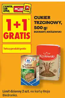 Biedronka Cukier trzcinowy Diamant, Królewski oferta