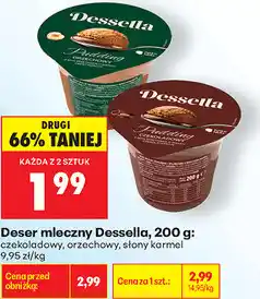 Biedronka Deser mleczny Dessella oferta