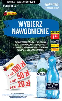 Biedronka Woda Żywiec Zdrój oferta