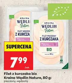Biedronka Filet z kurczaka bio Kraina Wędlin Nature oferta