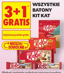 Biedronka Batony Kit Kat oferta