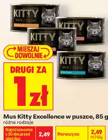 Biedronka Mus Kitty Excellence w puszce oferta
