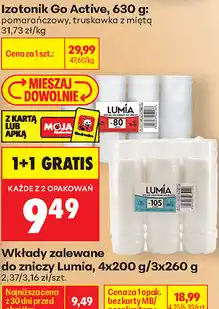Biedronka Wkłady zalewane do zniczy Lumia oferta