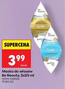 Biedronka Maska do włosów Be Beauty oferta