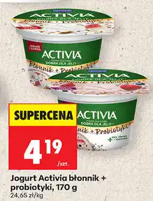 Biedronka Jogurt Activia błonnik + probiotyki, 170 g oferta