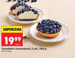 Biedronka Tartaletki z borówkami, 2 szt oferta