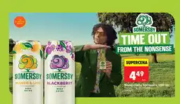 Biedronka Napój piwny Somersby, 500 ml: mango-lime, blackberry oferta