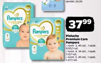 Netto Pieluchy PREMIUM CARE PAMPERS oferta