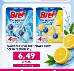 EMMA market Zawieszka do WC Bref Power Aktiv Ocean oferta