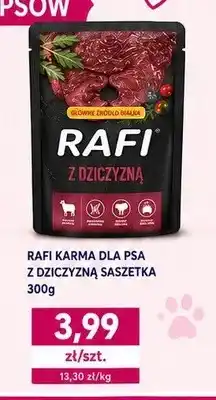 EMMA market Karma dla psa Rafi z dziczyzną oferta