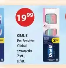 Drogerie Laboo Szczoteczka do zębów Oral-B Pro-Sensitive Clinical 2-pak oferta