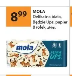 Drogerie Laboo Papier toaletowy Mola Delikatna Biała 8-pak oferta