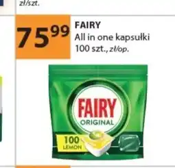 Drogerie Laboo Kapsułki do zmywarki Fairy Original All In One oferta