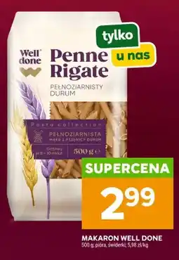 Stokrotka Makaron Well Done Penne Rigate oferta