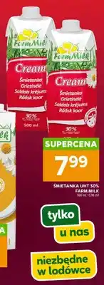 Stokrotka Śmietanka UHT 30% Farm Milk oferta