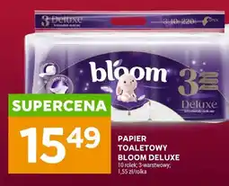 Stokrotka Papier toaletowy Bloom Deluxe 3-warstwowy 10-pak oferta