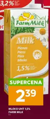 Stokrotka Mleko UHT 1,5% Farm Milk oferta