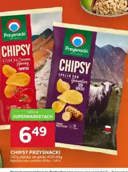 Stokrotka Chipsy Przysnacki Spacer pod Giewontem Ser Górski oferta