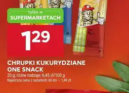 Stokrotka Chrupki kukurydziane Boramex One Snack Salted oferta