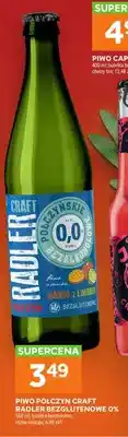 Stokrotka Piwo bezalkoholowe Połczyn Craft Radler Bezglutenowe oferta