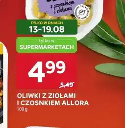 Stokrotka Oliwki z ziołami i czosnkiem Allora oferta