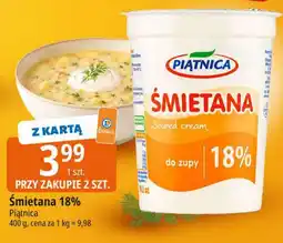 E.Leclerc Śmietana 18% Piątnica oferta