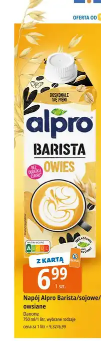 E.Leclerc Napój Alpro Barista/sojowe/owsiane oferta