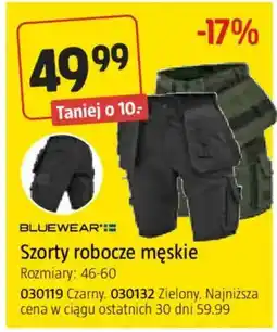 Jula Szorty robocze męskie Bluewear oferta