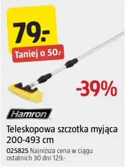 Jula Teleskopowa szczotka myjąca Hamron oferta