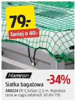 Jula Siatka bagażowa Hamron oferta