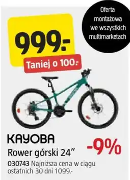 Jula Kayoba Rower górski 24" oferta