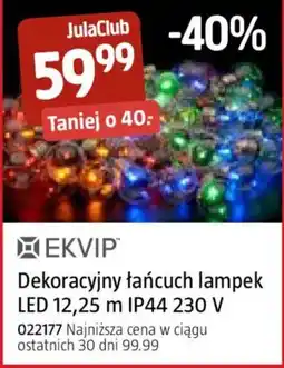 Jula EKVIP Dekoracyjny łańcuch lampek LED oferta