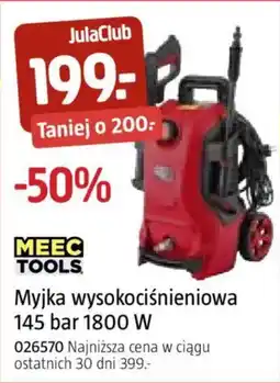 Jula Myjka wysokociśnieniowa MEEC TOOLS oferta