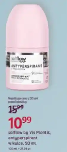 Rossmann solflow by Vis Plantis, antyperspirant w kulce oferta