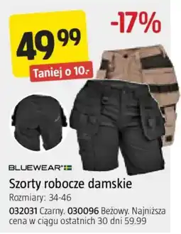 Jula BLUEWEAR Szorty robocze damskie oferta