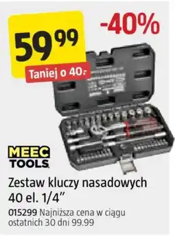 Jula Zestaw kluczy nasadowych 40 el. 1/4" oferta