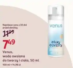 Rossmann Venus woda owsiana do twarzy i ciała oferta