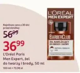 Rossmann L'Oréal Paris Men Expert, żel do twarzy i brody oferta