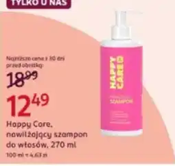 Rossmann Happy Care, nawilżający szampon do włosów oferta