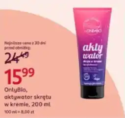 Rossmann OnlyBio, aktywator skrętu w kremie oferta