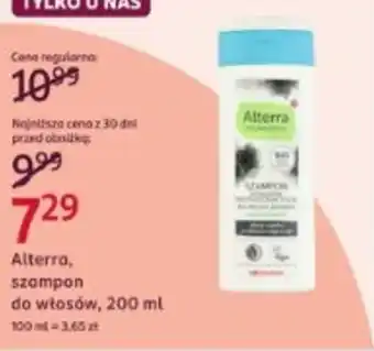 Rossmann Alterra, szampon do włosów oferta