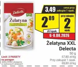 Delikatesy Sezam Żelatyna XXL Delecta oferta