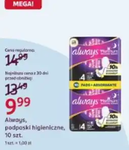 Rossmann Always, podpaski higieniczne oferta