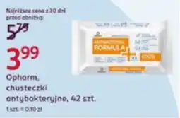 Rossmann Opharm chusteczki antybakteryjne oferta