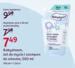 Rossmann Babydream, żel do mycia i szampon do włosów oferta