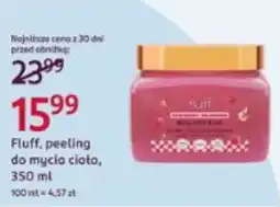 Rossmann Fluff, peeling do mycia ciała oferta